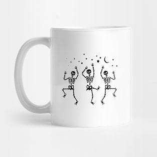 dancing skeletons Funny Halloween gift Mug